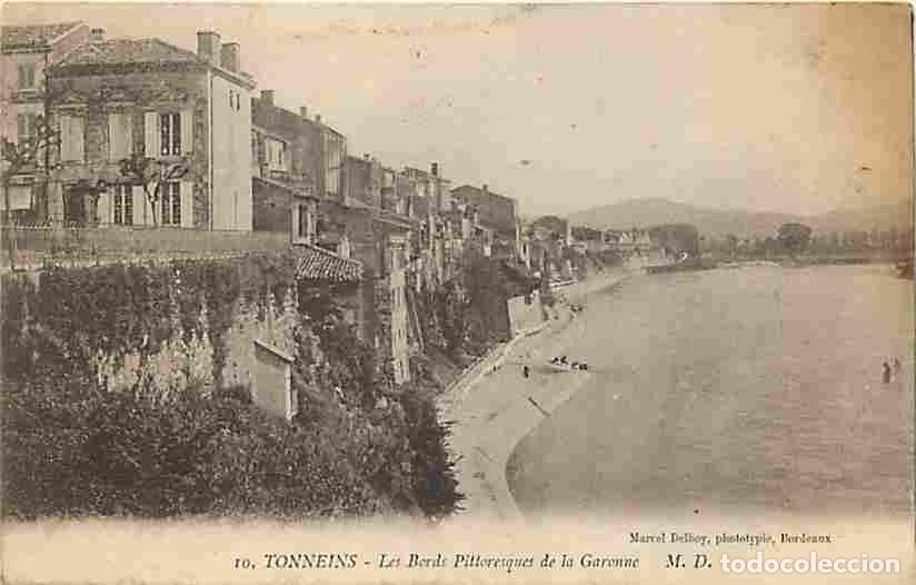 Postcards: France - 47 - Tonneins - Les Bords Pittoresques de la Garonne - CPA - Voir Scans Recto-Verso