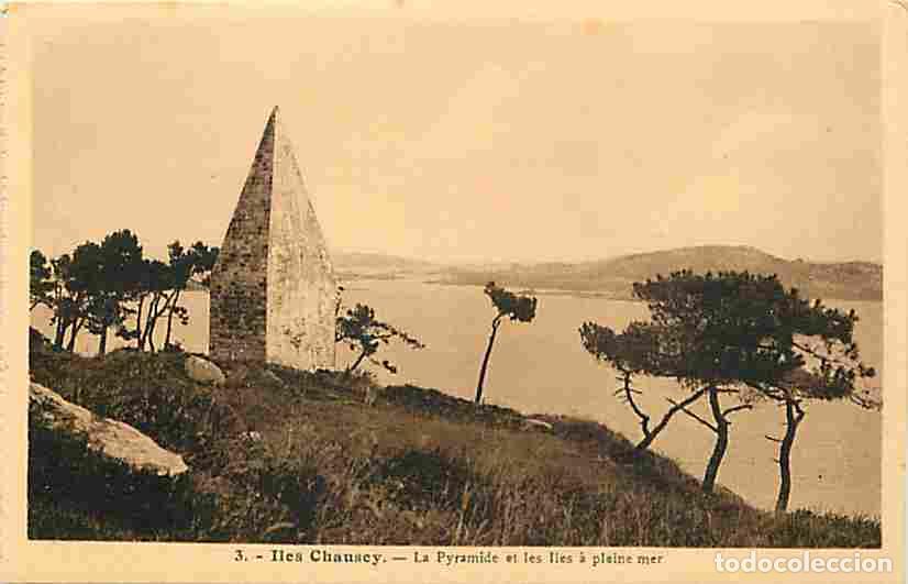 Postcards: France - 50 - Iles Chausey - La Pyramide et les Iles &agrave; pleine mer - Carte Neuve - CPA - Voir Scans R