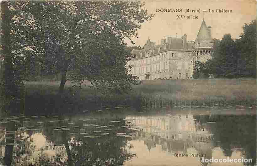 Postales: France - 51 - Dormans - Le Ch&acirc;teau - Voyag&eacute;e en 1916 - CPA - Voir Scans Recto-Verso