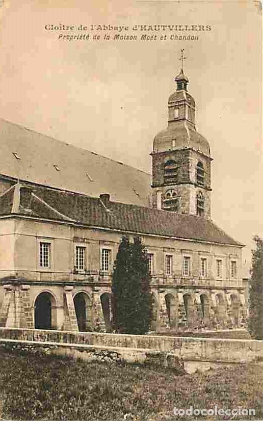 Postales: France - 51 - Hautvillers - Cloitre de l'Abbaye - Propri&eacute;t&eacute; de la Maison Mo&egrave;t et Chandon - Carte Neu