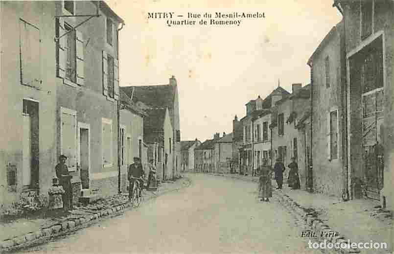 Postales: France - 77 - Mitry - Rue du Mesnil-Amelot - Quartier de Romenoy - Anim&eacute;e - Correspondance - Oblit&eacute;r