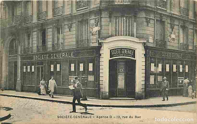 Postales: France - 75 - Paris 7 - Soci&eacute;t&eacute; G&eacute;n&eacute;rale - Agence D - 13 rue du Bac - Anim&eacute;e - CPA - Voir Scans Rect