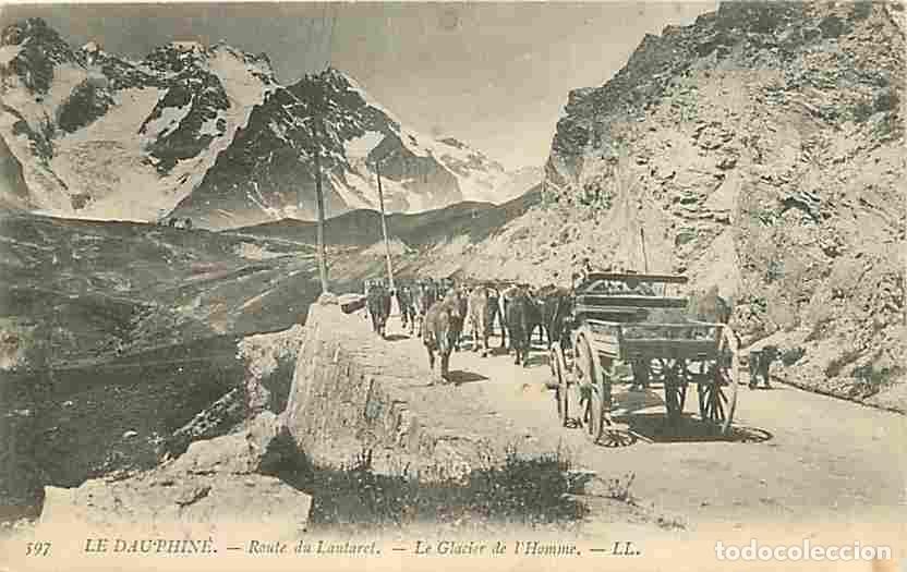 Postcards: France - 05 - Hautes Alpes - Le Dauphin&eacute; - Route du Lautaret - Le Glacier de de l'Homme - Anim&eacute;e - V