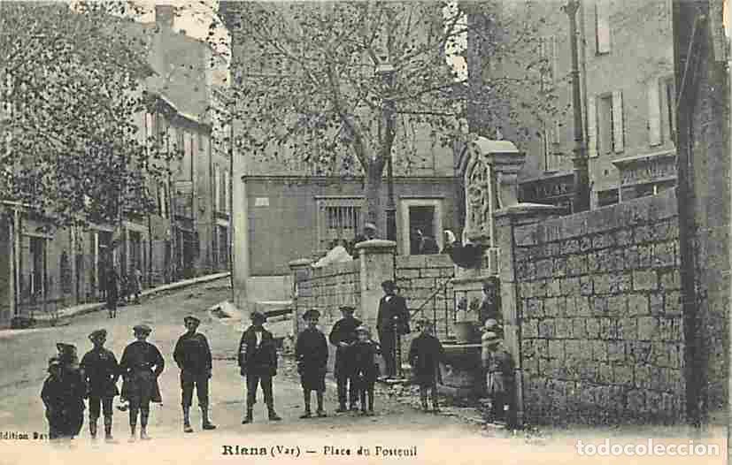Postcards: France - 83 - Rians - Place de Posteuil - Anim&eacute;e - Correspondance Militaire - CPA - Voir Scans Recto