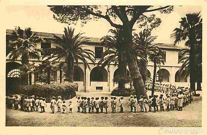 Postcards: France - 06 - Cannes - Fondation Pascal - La sortie du R&eacute;fectoire - Anim&eacute;e - Carte Neuve - CPA - Voi