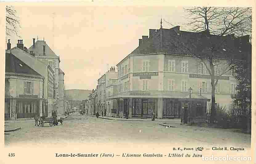 Postcards: France - 39 - Lons le Saunier - L'Avenue Gambetta - L'Hotel du Jura - Anim&eacute;e - Carte Neuve - CPA - V