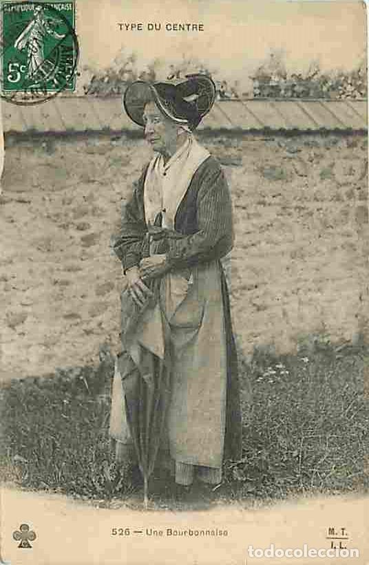 Cartes Postales: France - 03 - Allier - Type du Centre - Une Bourbonnaise - Anim&eacute;e - Folklore - Correspondance - Obli