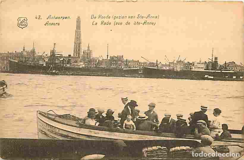 Cartes Postales: Belgique - Anvers - La Rade - Vue de Sainte Anne - Anim&eacute;e - Carte Neuve - CPA - Voir Scans Recto-Ver