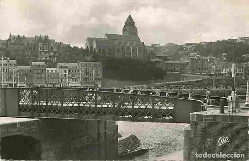 Cartoline: France - 76 - Le Tr&eacute;port - Le Pont tournant - Anim&eacute;e - CPA - Voir Scans Recto-Verso