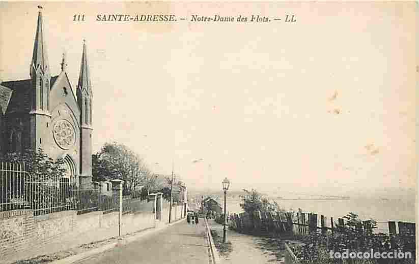 Cartoline: France - 76 - Sainte-Adresse - Notre Dame des Flots - Anim&eacute;e - CPA - Voir Scans Recto-Verso