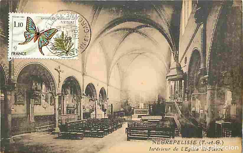 Cartoline: France - 82 - N&egrave;grepelisse - Inf&eacute;rievr de L'Eglise St-Pierre - CPA - Voir Scans Recto-Verso