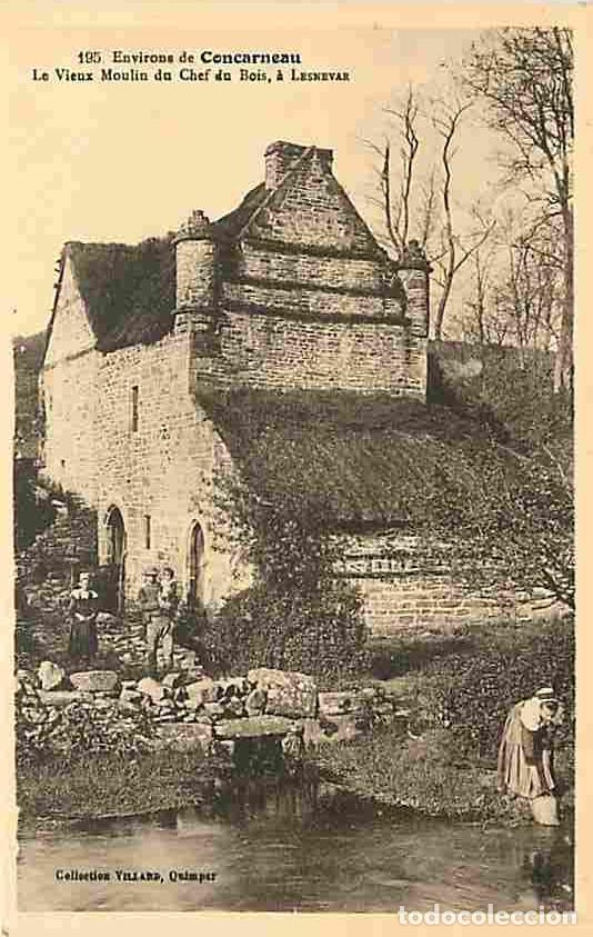 Cartes Postales: France - 29 - Lesnevar - Le Vieux Monlin du Chef du Bois &agrave; Lesnevar aux environs de Concarneau - Ani