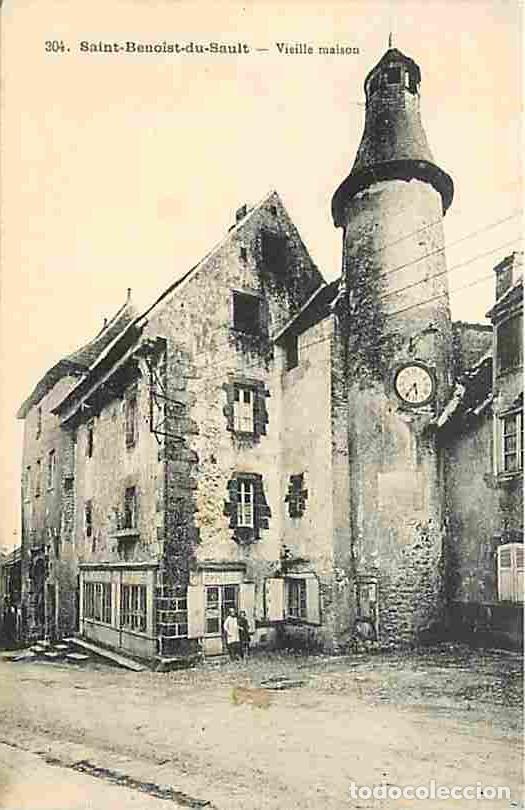 Postales: France - 36 - Saint Benoist du Sault - Vieille Maison - Anim&eacute;e - Epicerie - CPA - Voir Scans Recto-V