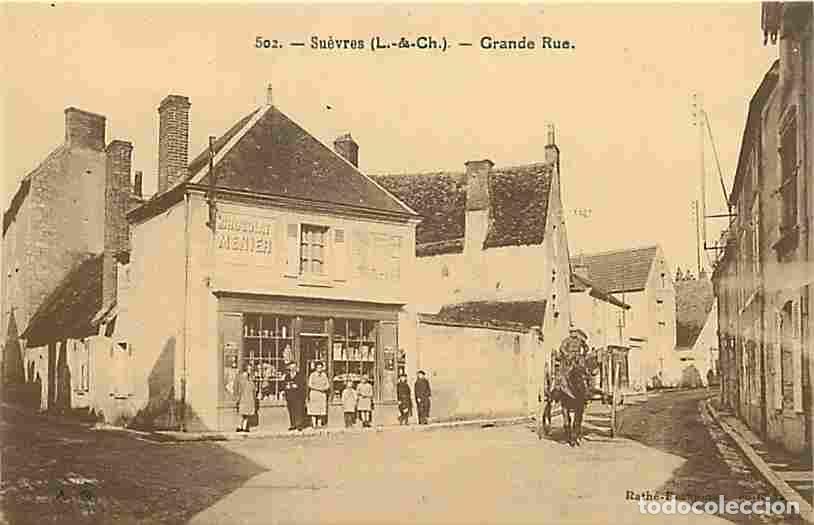 Cartoline: France - 41 - Su&egrave;vres - Grande Rue - Anim&eacute;e - Attelage de Chevaux - Carte Neuve - CPA - Voir Scans R