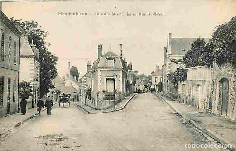 Postales: France - 41 - Mondoubleau - Rue des M&eacute;nageries et Rue Taillefer - Anim&eacute;e - CPA - Voir Scans Recto-Ve