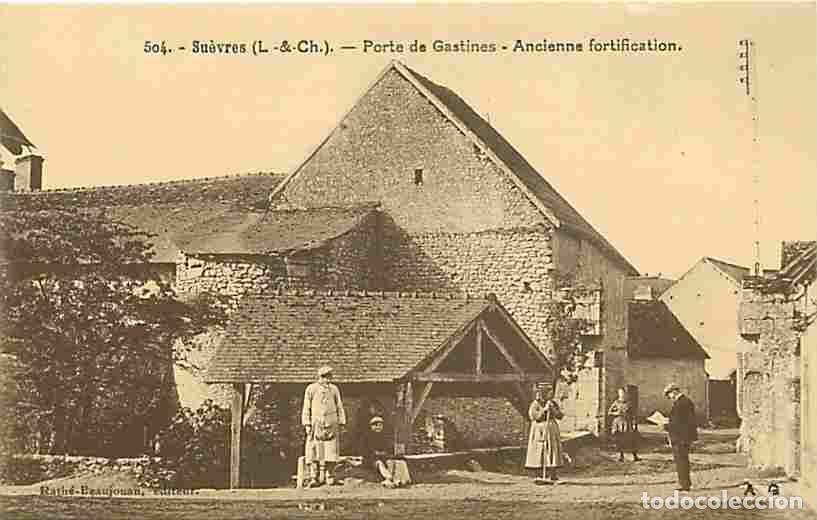 Cartes Postales: France - 41 - Su&egrave;vres - Porte de Gastines - Ancienne fortification - Anim&eacute;e - Carte Neuve - CPA - Vo