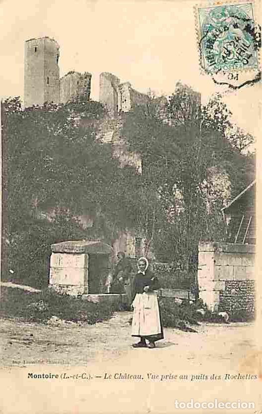 Cartes Postales: France - 41 - Montoire - Le Ch&acirc;teau - Vue prise au puits des Rochettes - Anim&eacute;e - Pr&eacute;curseur - Oblit