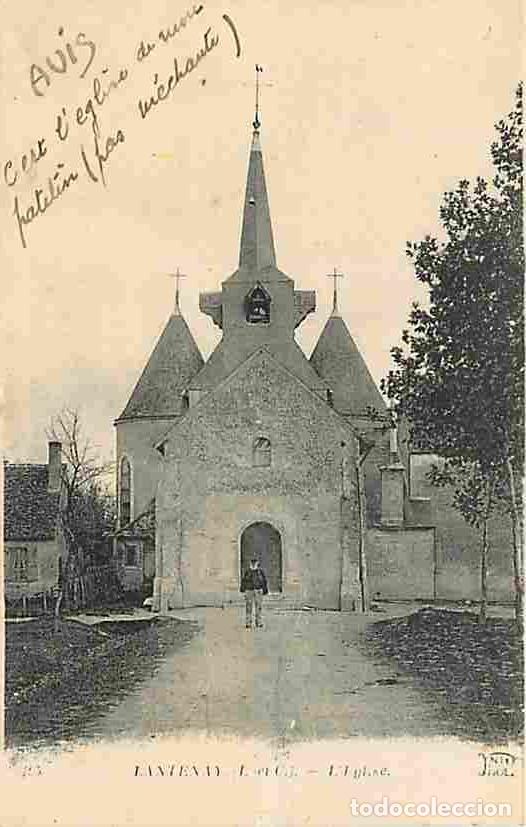 Postkarten: France - 41 - Lantenay - L'Eglise - Anim&eacute;e - Correspondance - CPA - Voir Scans Recto-Verso