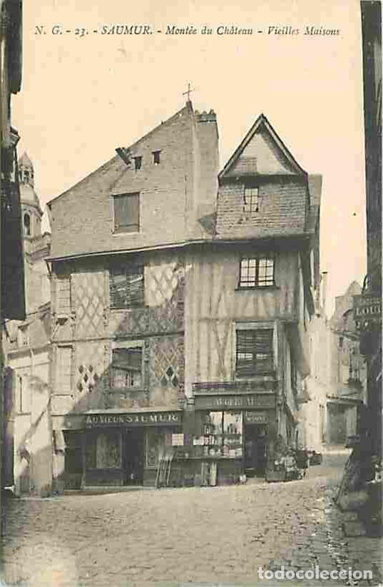 Postkarten: France - 49 - Saumur - Mont&eacute;e du Ch&acirc;teau - Vieilles Maisons - Commerces - Carte Neuve - CPA - Voir S