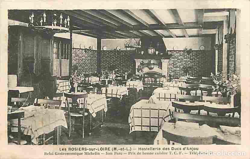 Postkarten: France - 49 - Les Rosiers sur Loire - Hostellerie des Ducs d'Anjou - Relai Gastronomique Michelin -