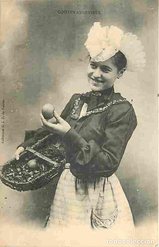 Postkarten: France - 49 - Angers - Coiffes Angevines - Anim&eacute;e - Folklore - Correspondance - Voyag&eacute;e en 1906 - CP