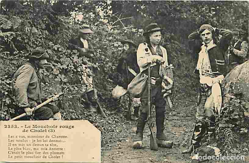 Postkarten: France - 49 - Cholet - Le Mouchoir rouge de Cholet ( 3 ) - Anim&eacute;e - Etat un coin un peu d&eacute;coll&eacute; - CP