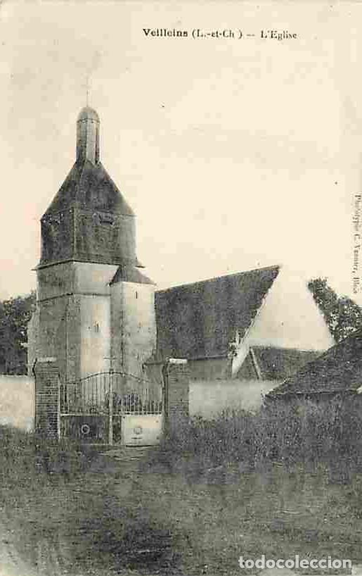 Postkarten: France - 41 - Veilleins - L'Eglise - Correspondance - CPA - Voir Scans Recto-Verso