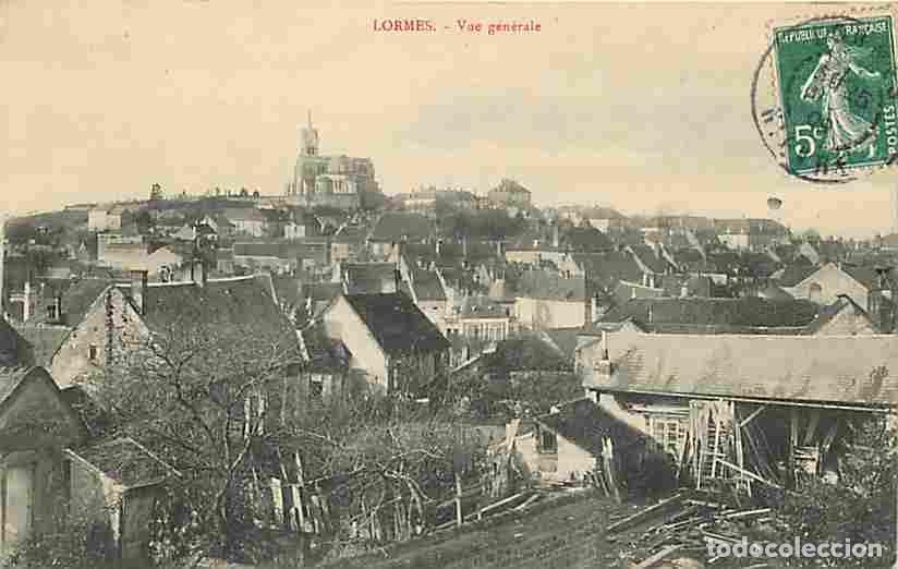 Cartoline: France - 58 - Lormes - Vue G&eacute;n&eacute;rale - Oblit&eacute;ration ronde de 1908 - CPA - Voir Scans Recto-Verso