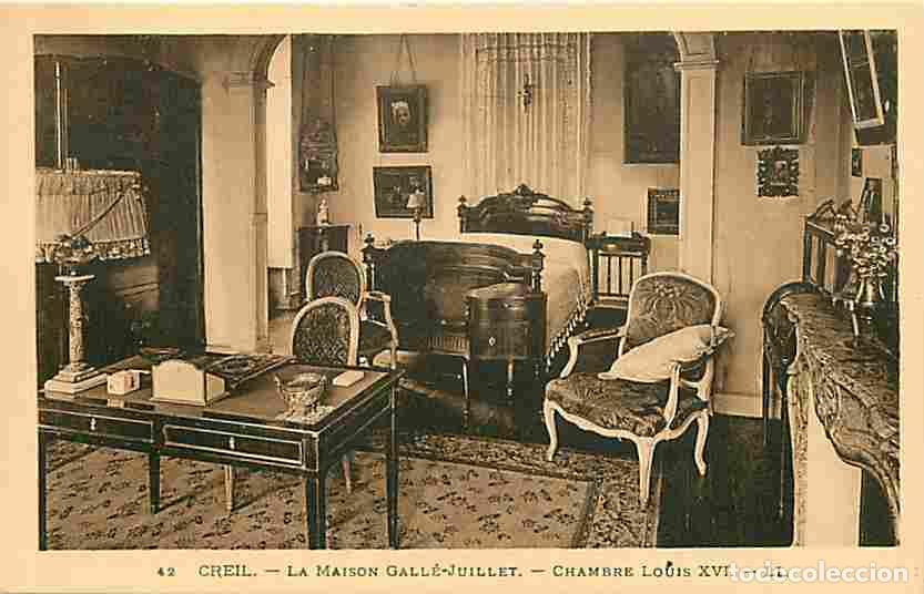 Cartes Postales: France - 60 - Creil - La Maison Gall&eacute;-Juillet - Chambre Louis XVI - Carte Neuve - CPA - Voir Scans R