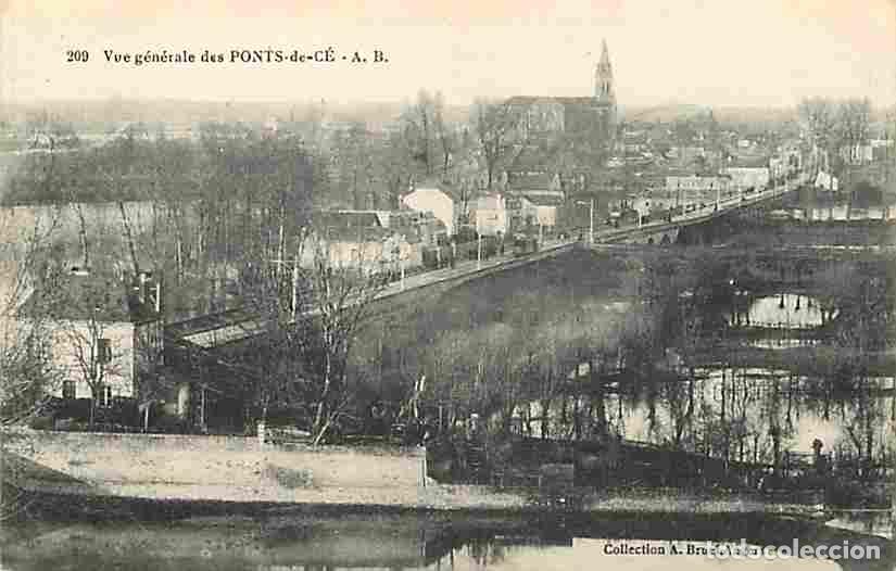 Cartes Postales: France - 49 - Les Ponts de C&eacute; - Vue G&eacute;n&eacute;rale - Etat pli visible - CPA - Voir Scans Recto-Verso