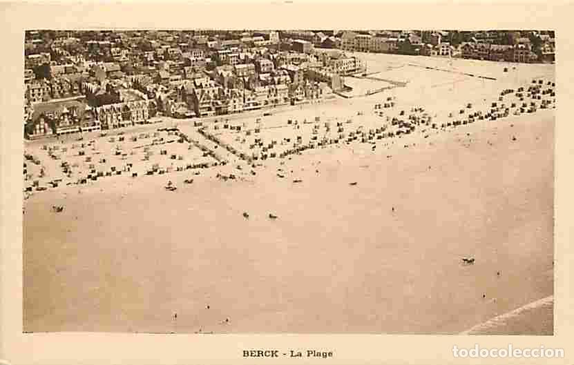 Cartes Postales: France - 62 - Berck sur Mer - La Plage - Vue a&eacute;rienne - Paris-Londres en Avion - Carte Neuve - CPA -