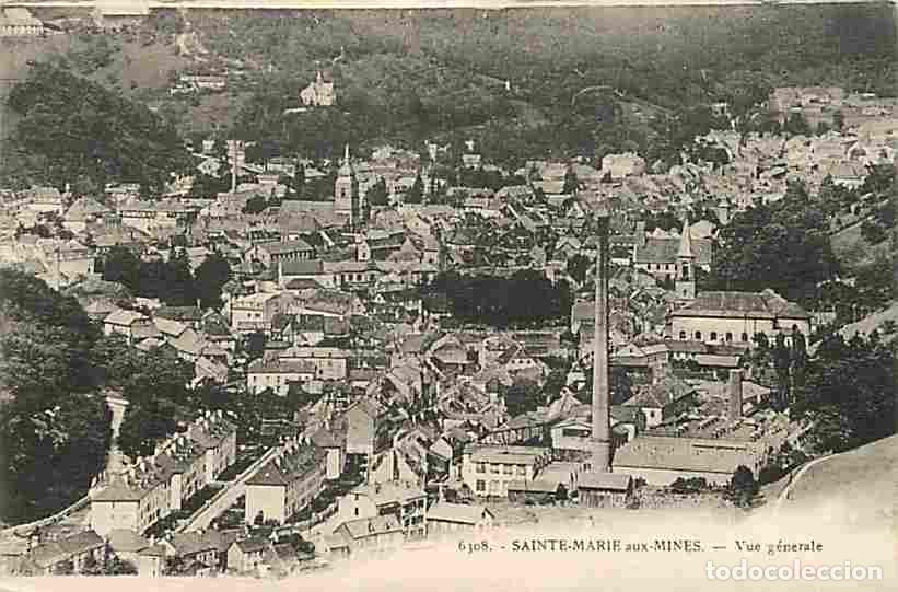 Postales: France - 68 - Sainte Marie aux Mines - Vue G&eacute;n&eacute;rale a&eacute;rienne - CPA - Voir Scans Recto-Verso
