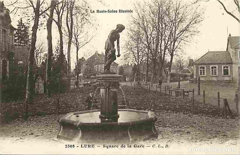 Postales: France - 70 - Lure - Square de la Gare - Anim&eacute;e - CPA - Voir Scans Recto-Verso