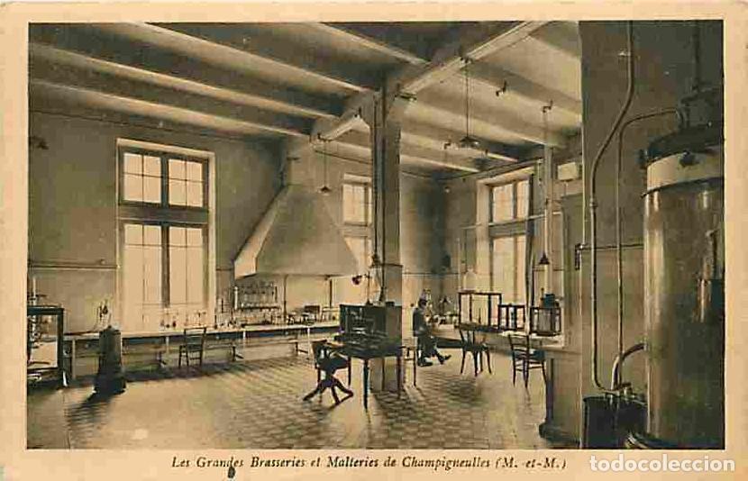 Postales: France - 54 - Champigneulles - Les Grandes Brasseries et Malteries de Champigneulles - Laboratoire d