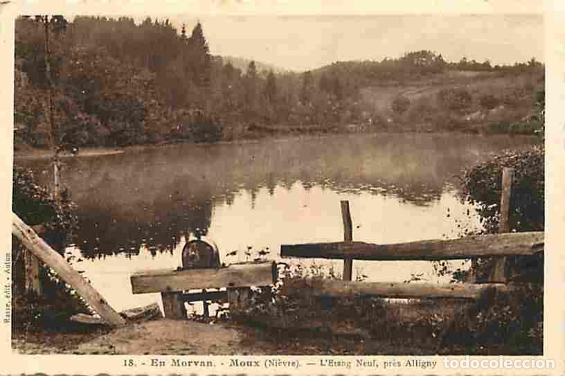 Cartes Postales: France - 58 - Moux en Morvan - L'Etang Neuf pr&egrave;s d'Alligny - CPA - Voir Scans Recto-Verso