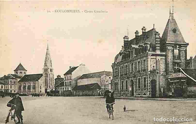 Postales: France - 77 - Coulommiers - Cours Gambetta - Anim&eacute;e - Voyag&eacute;e en 1931 - CPA - Voir Scans Recto-Verso