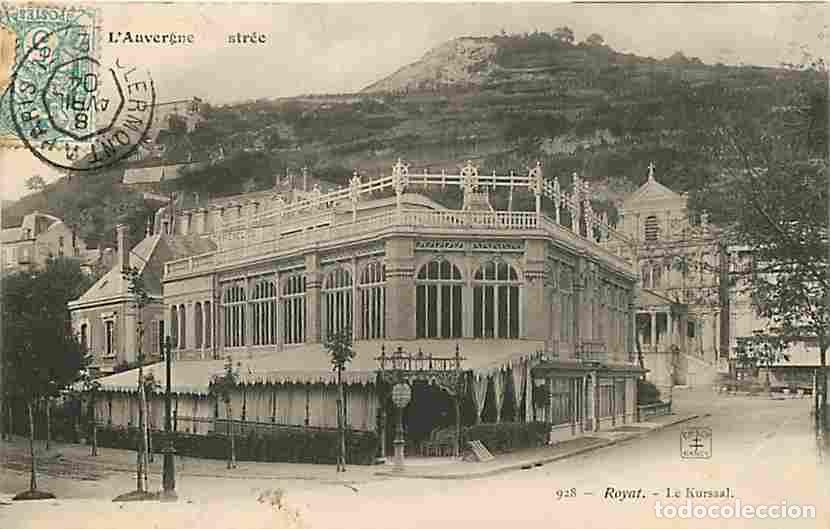 Postales: France - 63 - Royat - Le Kursaal - Oblit&eacute;ration ronde de 1904 - CPA - Voir Scans Recto-Verso