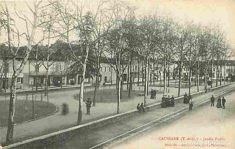 Cartes Postales: France - 82 - Caussade - Jardin Public - CPA - Voir Scans Recto-Verso