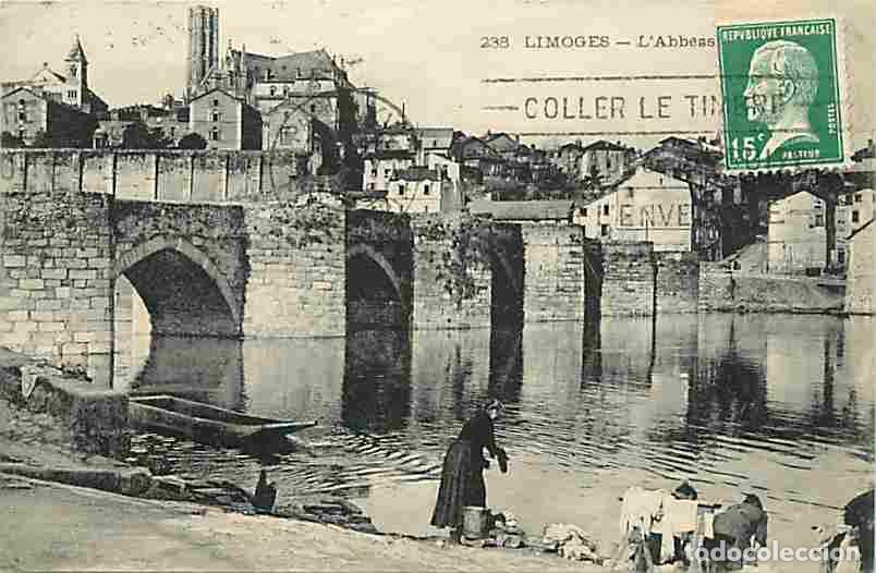 Cartoline: France - 87 - Limoges - L'Abbessaille - Anim&eacute;e - Nettoyage du linge - Correspondance - CPA - Voir Sc