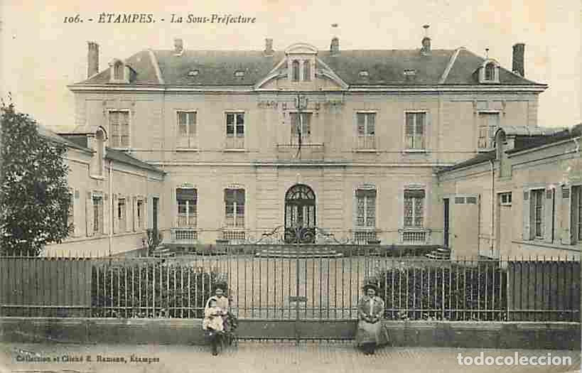 Cartoline: France - 91 - Etampes - La Sous-Pr&eacute;fecture - Anim&eacute;e - Correspondance - CPA - Voir Scans Recto-Verso