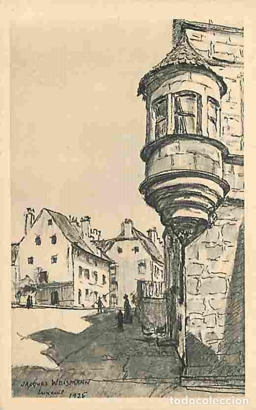 Cartoline: France - 70 - Luxeuil - Echauguette, d'apr&egrave;s un dessin de J. Weismann - Carte Neuve - CPA - Voir Sca