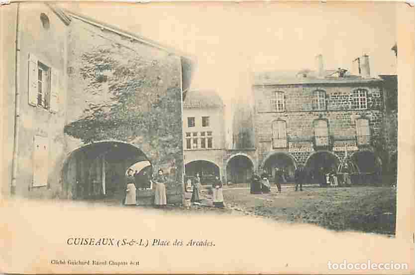 Cartoline: France - 71 - Cuiseaux - Place des Acades - Anim&eacute;e - Pr&eacute;curseur - Carte Neuve - CPA - Voir Scans Rec