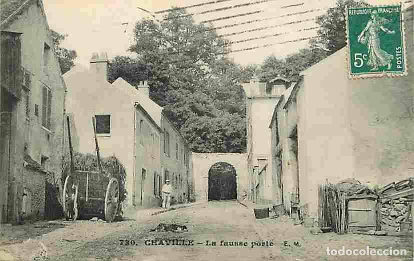 Cartoline: France - 92 - Chaville - La fausse porte - Anim&eacute;e - CPA - Voir Scans Recto-Verso