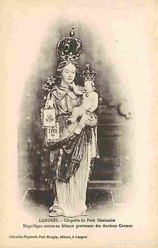 Cartoline: France - 52 - Langres - Chapelle du Petit S&eacute;minaire - Vierge &agrave; l'Enfant - Art Religieux - Carte Neuv