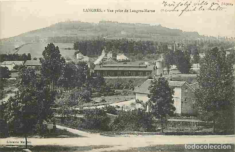 Cartoline: France - 52 - Langres - Vue prise de Langres-Marne - Correspondance - Voyag&eacute;e en 1917 - CPA - Voir S