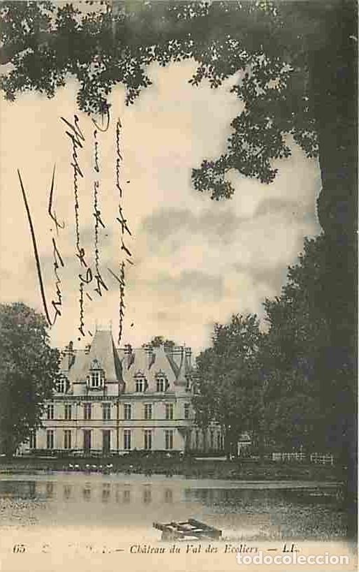Cartoline: France - 52 - Verbiesles - Ch&acirc;teau du Val des Ecoliers - Oblit&eacute;ration ronde de 1918 - Correspondance