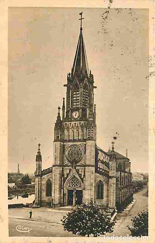 Cartoline: France - 54 - Baccarat - L'Eglise - Oblit&eacute;ration ronde de 1938 - CPA - Voir Scans Recto-Verso