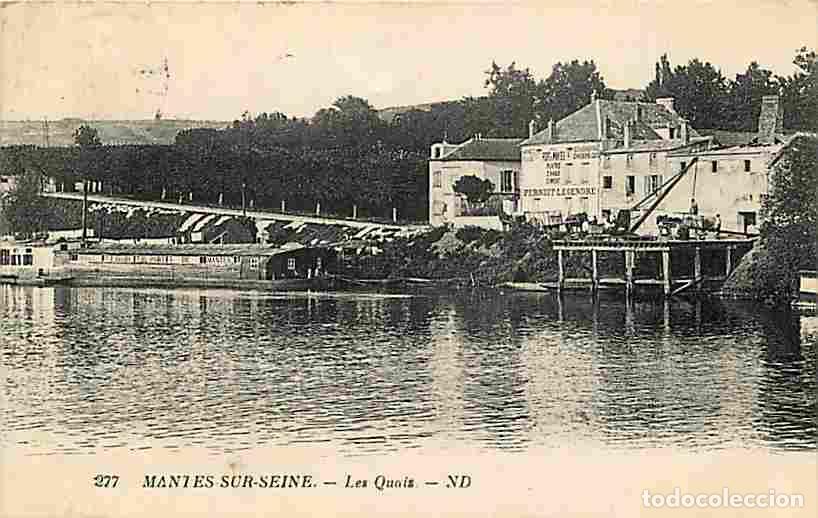 Postais: France - 78 - Mantes sur Seine - Les Quais - Anim&eacute;e - Attelage de Chevaux - CPA - Voir Scans Recto-V