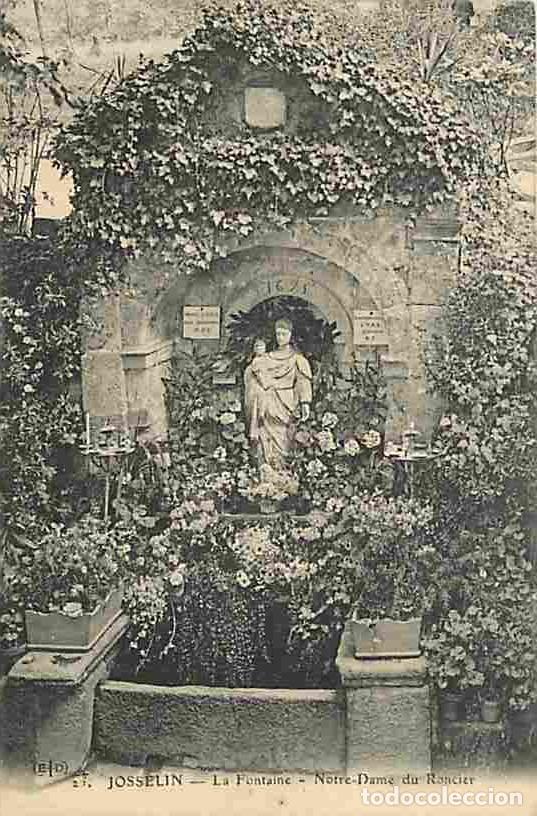 Postais: France - 56 - Josselin - La Fontaine Notre-Dame du Roncier - Art Religieux - Carte Neuve - CPA - Voi