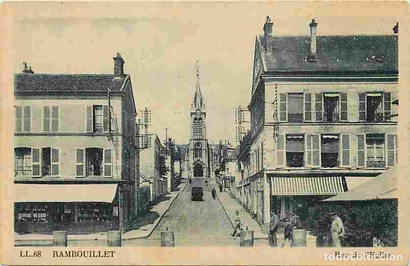 Postais: France - 78 - Rambouillet - Rue de l'Eglise - Anim&eacute;e - CPA - Voir Scans Recto-Verso